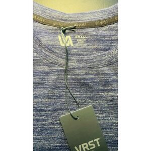 vrst men's essential pocket tee blue S